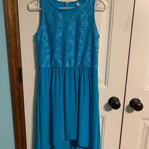 Blue littles girls dress
